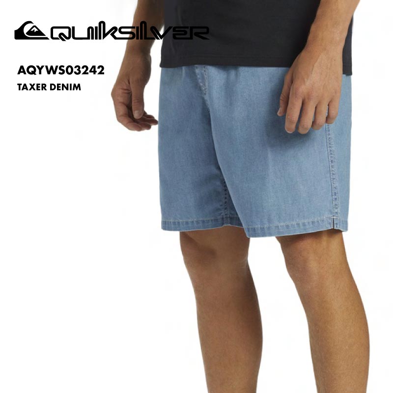 QUIKSILVER/クイックシルバー メンズ ウォークショーツ TAXER DENIM 2024 SUMMER AQYWS03242 男性用【メール便発送 24SS-11】