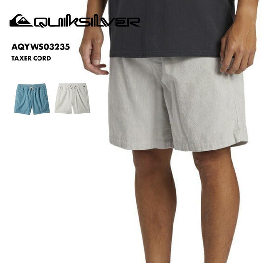 QUIKSILVER/クイックシルバー メンズ ウォークショーツ TAXER CORD 2024 SUMMER AQYWS03235 男性用【メール便発送 24SS-11】