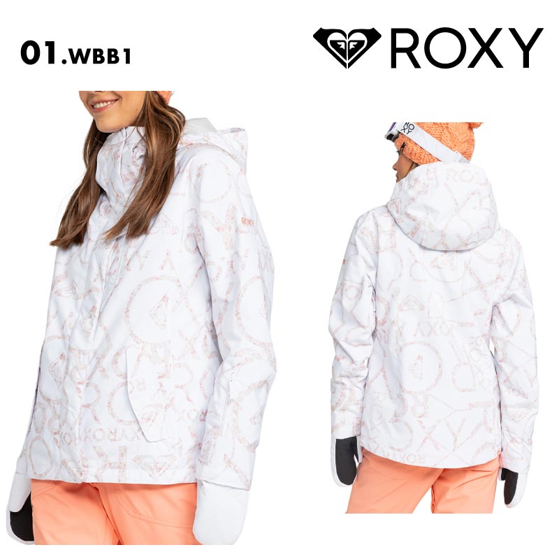 ROXY/ロキシー レディース スノージャケット ROXY JETTY NP JK 2024-25 SNOW ERJTJ03486 スキー スノボ スノーボード チェストポケット パスポケット パウダースカート フード付き調節 ゴーグルポケット 防寒 ウインタースポーツ 女性用