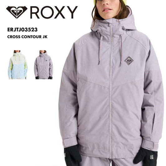 ROXY/ロキシー レディース スノージャケット CROSS CONTOUR JK 2025-26SNOW ERJTJ03523 スノーウェア スノー スキー スノボ スノーボード スノボウェア スキーウェア ジャケット単品 防寒 ブランド 女性用