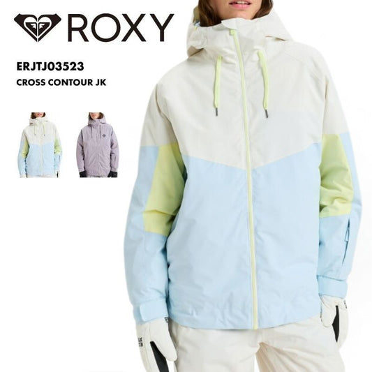 ROXY/ロキシー レディース スノージャケット CROSS CONTOUR JK 2025-26SNOW ERJTJ03523 スノーウェア スノー スキー スノボ スノーボード スノボウェア スキーウェア ジャケット単品 防寒 ブランド 女性用