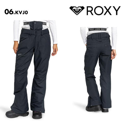 ROXY/ロキシー レディース スノーウェア パンツ SNOWHOLIC NP PT 2024-25 SNOW ERJTP03280 スキー スノボ スノーボード ジャパンフィット パウダーガード ウエスト調節 ブーツゲイター 裾幅調節 裾丈調節 防寒 女性用