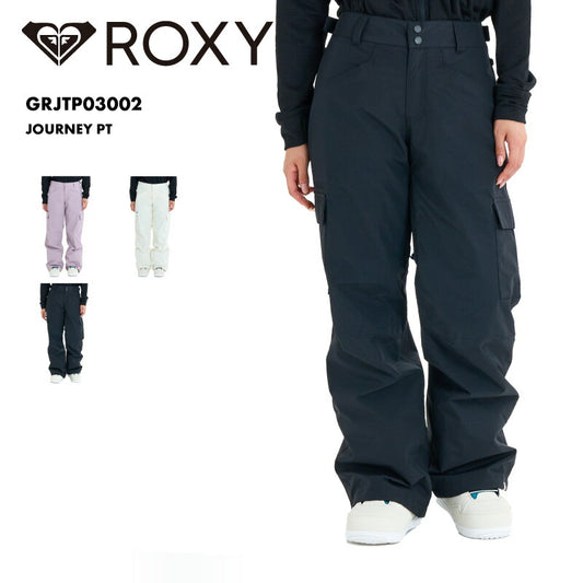 ROXY/ロキシー レディース スノーパンツ JOURNEY PT 2025-26SNOW GRJTP03002 スノーウェア スノー スキー スノボ スノーボード スノボウェア スキーウェア パンツ単品 防寒 ブランド 女性用