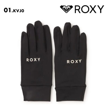 ROXY/ロキシー レディース インナーグローブ HYDROSMART LINER GLOVES 2024-25 SNOW RGV243404 スキー スノボ スノーボード 薄手 ストレッチ素材 タッチパネル対応 さらさら 吸湿 速乾 手袋 女性用【メール便発送 24FW-03】