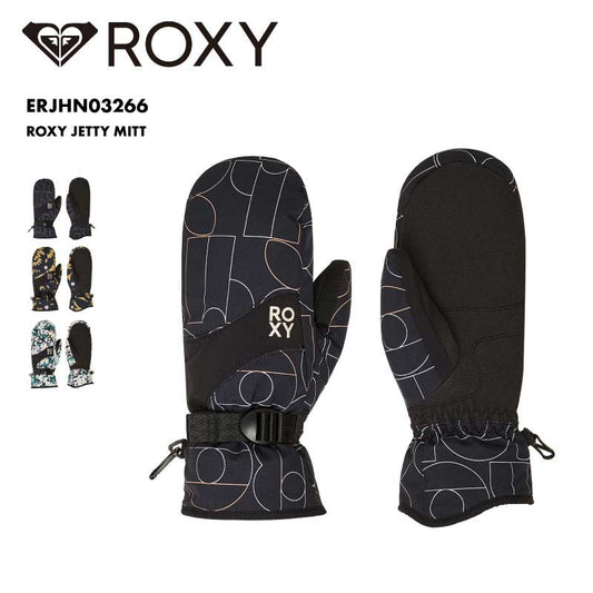 ROXY/ロキシー レディース ミトングローブ ROXY JETTY MITT 2025-26SNOW ERJHN03266 スノーグローブ 手袋 スノー スキー スノボ スノーボード 耐水 防寒 ブランド おしゃれ 女性用