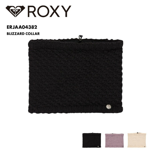 ROXY/ロキシー レディース ネックウォーマー BLIZZARD COLLAR 2025-26SNOW ERJAA04382 スノボ スノーボード スキー 防寒 ロゴ ブランド おしゃれ シンプル ドローコード ブランド 女性用[メール便発送 25FW-01]