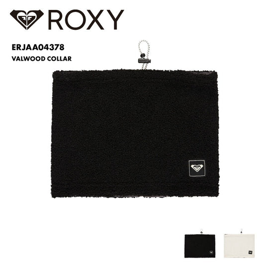 ROXY/ロキシー レディース ネックウォーマー VALWOOD COLLAR 2025-26SNOW ERJAA04378 スノボ スノーボード スキー 防寒 ロゴ ブランド おしゃれ シンプル ドローコード ブランド 女性用[メール便発送 25FW-01]