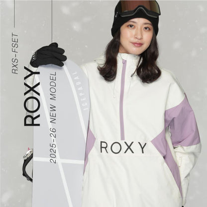 SHELTER JK Top and Bottom Set Snowboard Wear Ladies ROXY SCOLAR RXS-ASET 