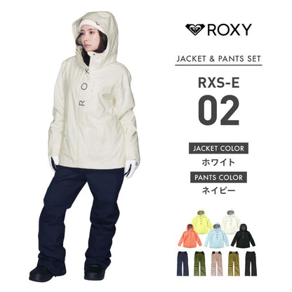 JETTY Top and Bottom Set Snowboard Wear Women's ROXY SCOLAR RXS-BSET 
