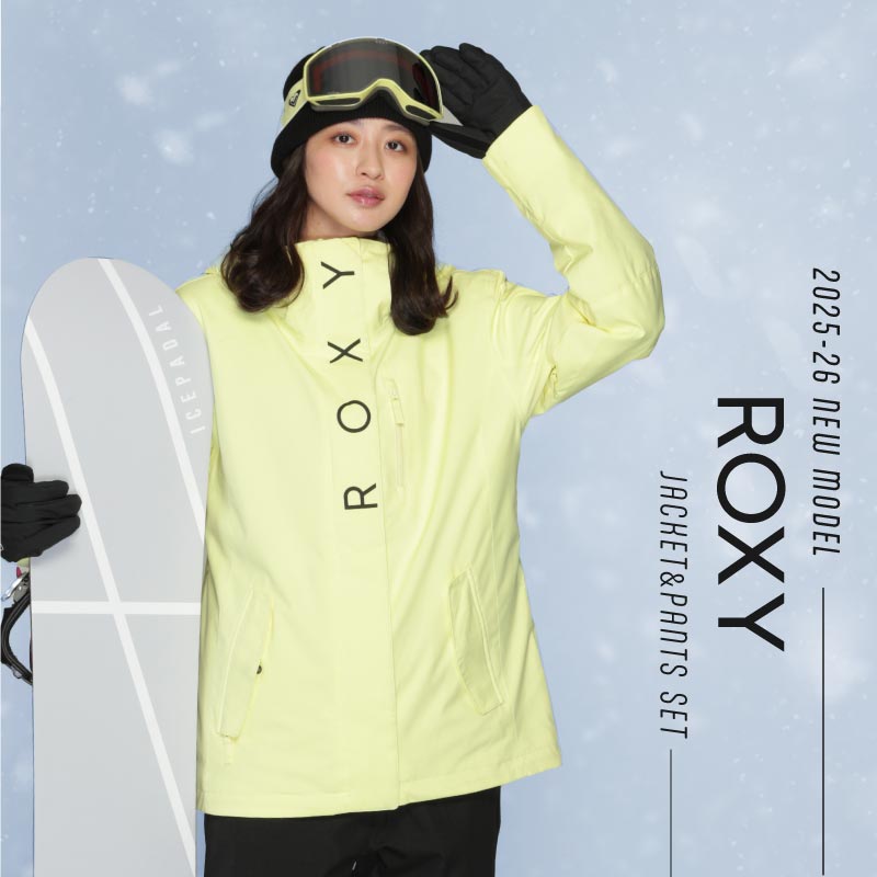 JETTY Top and Bottom Set Snowboard Wear Women's ROXY SCOLAR RXS-BSET 