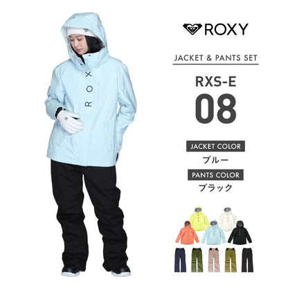 JETTY Top and Bottom Set Snowboard Wear Women's ROXY SCOLAR RXS-BSET 