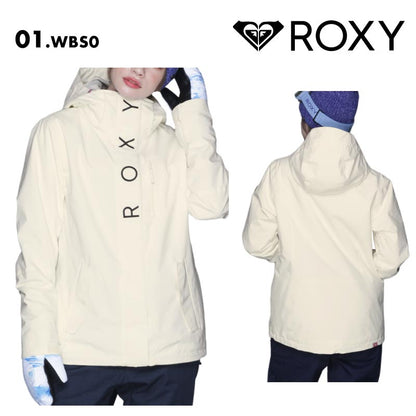 ROXY/ロキシー レディース スノーウェア ジャケット ROXY JETTY SOLID NP 2023/24 SNOW ERJTJ03454 スキー スノボ スノーボード パウダースカート ゴーグルポケット パスポケット ゴーグルポケット メディアポケット 着脱フード 防寒 女性用