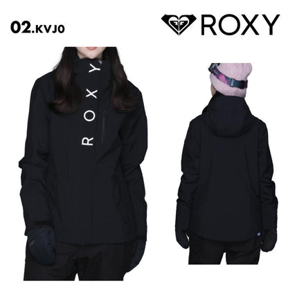 ROXY/ロキシー レディース スノーウェア ジャケット ROXY JETTY SOLID NP 2023/24 SNOW ERJTJ03454 スキー スノボ スノーボード パウダースカート ゴーグルポケット パスポケット ゴーグルポケット メディアポケット 着脱フード 防寒 女性用