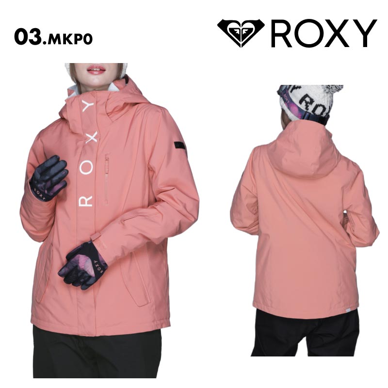 ROXY/ロキシー レディース スノーウェア ジャケット ROXY JETTY SOLID NP 2023/24 SNOW ERJTJ03454 スキー スノボ スノーボード パウダースカート ゴーグルポケット パスポケット ゴーグルポケット メディアポケット 着脱フード 防寒 女性用