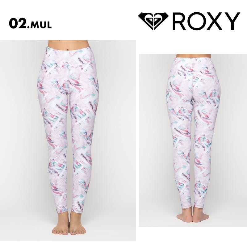 ROXY/ロキシー 水陸両用 UVカット レギンス HEALING TIME LEGGINGS 2024 FALL SPORTS & FITNESS RPT244516 スイムウェア ヨガ 水着 スパッツ フィットネス スポーツウェア ゴルフウェア ブランド かわいい おしゃれ 女性用【メール便発送 24FW-01】