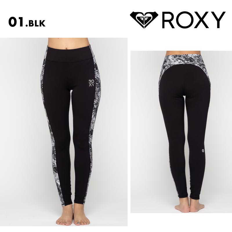 ROXY/ロキシー 水陸両用 UVカット レギンス HEALING TIME LEGGINGS VER2 2024 FALL SPORTS & FITNESS RPT244517 スイムウェア ヨガ 水着 スパッツ フィットネス スポーツウェア ゴルフウェア ブランド かわいい おしゃれ 女性用【メール便発送 24FW-01】