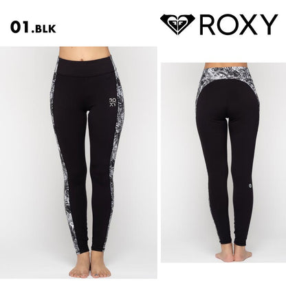 ROXY/ロキシー 水陸両用 UVカット レギンス HEALING TIME LEGGINGS VER2 2024 FALL SPORTS & FITNESS RPT244517 スイムウェア ヨガ 水着 スパッツ フィットネス スポーツウェア ゴルフウェア ブランド かわいい おしゃれ 女性用【メール便発送 24FW-01】