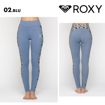 ROXY/ロキシー 水陸両用 UVカット レギンス HEALING TIME LEGGINGS VER2 2024 FALL SPORTS & FITNESS RPT244517 スイムウェア ヨガ 水着 スパッツ フィットネス スポーツウェア ゴルフウェア ブランド かわいい おしゃれ 女性用【メール便発送 24FW-01】