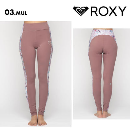 ROXY/ロキシー 水陸両用 UVカット レギンス HEALING TIME LEGGINGS VER2 2024 FALL SPORTS & FITNESS RPT244517 スイムウェア ヨガ 水着 スパッツ フィットネス スポーツウェア ゴルフウェア ブランド かわいい おしゃれ 女性用【メール便発送 24FW-01】