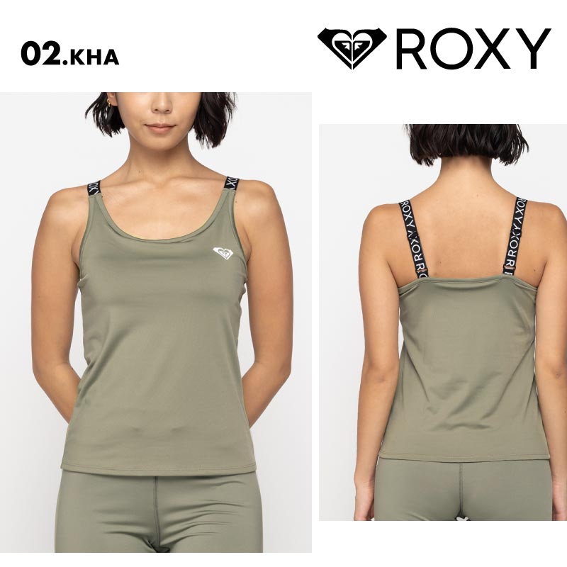 ROXY/ロキシー 水陸両用 UVカット カップ付キャミソール MY 1ST ROXY TANK 2024 FALL SPORTS & FITNESS RDK244523 スイムウェア ヨガ フィットネス ジム 水着 スポーツウェア スポブラ トップス ブランド かわいい 女性用【メール便発送 24FW-01】