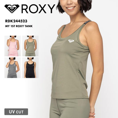 ROXY/ロキシー 水陸両用 UVカット カップ付キャミソール MY 1ST ROXY TANK 2024 FALL SPORTS & FITNESS RDK244523 スイムウェア ヨガ フィットネス ジム 水着 スポーツウェア スポブラ トップス ブランド かわいい 女性用【メール便発送 24FW-01】