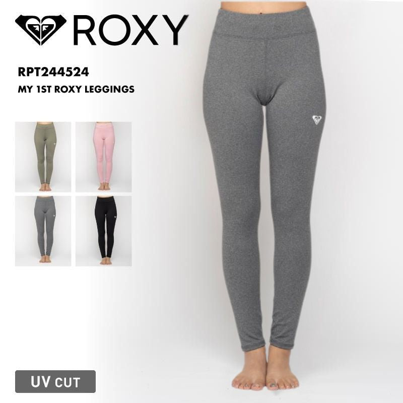ROXY/ロキシー  水陸両用 UVカット レギンス MY 1ST ROXY LEGGINGS 2024 FALL SPORTS & FITNESS RPT244524 スイムウェア ヨガ スパッツ フィットネス 水着 スポーツウェア ゴルフウェア ブランド かわいい おしゃれ 女性用[メール便発送 24FW-01]