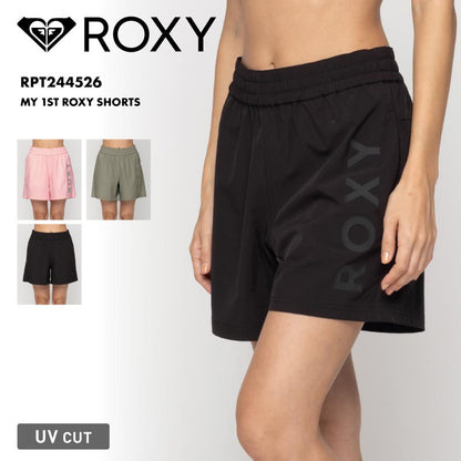 ROXY/ロキシー  水陸両用 UVカット ショートパンツ MY 1ST ROXY SHORTS 2024 FALL SPORTS & FITNESS RPT244526 スイムウェア 水着 ハーフパンツ 短パン スポーツウェア フィットネス ジム ブランド かわいい おしゃれ 女性用【メール便発送 24FW-01】