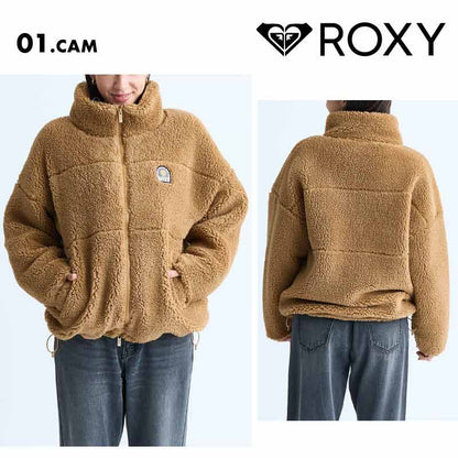 ROXY/ロキシー  ジャケット BETTER THAN THE SUN 2024 FALL&WINTER RJK244017 ボアジャケット ボア ブルゾン アウター もこもこ フリース おしゃれ かわいい 防寒 暖かい 女性用