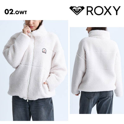 ROXY/ロキシー  ジャケット BETTER THAN THE SUN 2024 FALL&WINTER RJK244017 ボアジャケット ボア ブルゾン アウター もこもこ フリース おしゃれ かわいい 防寒 暖かい 女性用