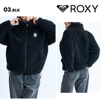 ROXY/ロキシー  ジャケット BETTER THAN THE SUN 2024 FALL&WINTER RJK244017 ボアジャケット ボア ブルゾン アウター もこもこ フリース おしゃれ かわいい 防寒 暖かい 女性用