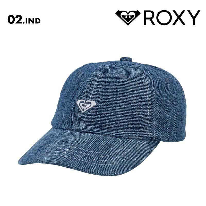 ROXY/ロキシー レディース キャップ LIVED IN DENIM CAP 2025 SPRING JP RCP251317 帽子 ぼうし 紫外線対策 ブランド サイズ調整 シンプル おしゃれ ツバ 春夏 アウトドア 女性用