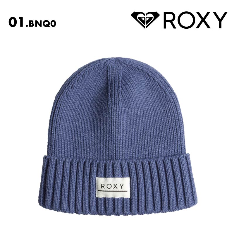 ROXY/ロキシー ニット帽 SO PEACEFULL 2024 FALL&WINTER ERGHA03330 ビーニー 防寒 スノボ スノーボード かわいい おしゃれ ニット帽子 ブランド 青 冬 ジュニア 子供用 こども用 男の子用 女の子用【メール便発送 24FW-01】