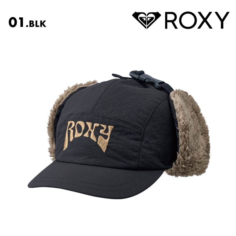 ROXY/ロキシー  フライトキャップ FLY AWAY 2024 FALL&WINTER RCP244315 ハット 帽子 パイロットキャップ 飛行帽 もこもこ ボア 防寒 かわいい おしゃれ 冬 女性用