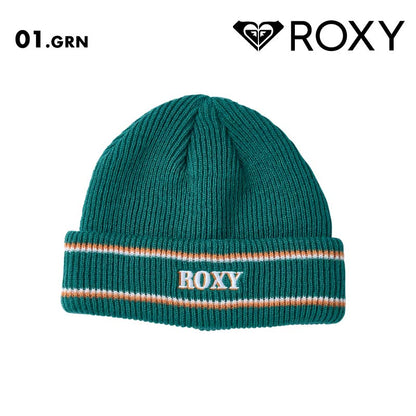 ROXY/ロキシー  ニット帽 CATCH THE VIBES 2024 FALL&WINTER RBE244312 ビーニー ニット帽子 防寒 スノボ スノー かわいい おしゃれ ブランド 冬 ロゴ 女性用【メール便発送 24FW-01】