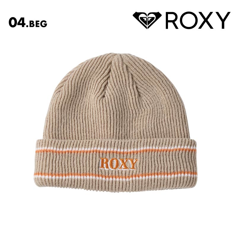 ROXY/ロキシー  ニット帽 CATCH THE VIBES 2024 FALL&WINTER RBE244312 ビーニー ニット帽子 防寒 スノボ スノー かわいい おしゃれ ブランド 冬 ロゴ 女性用【メール便発送 24FW-01】