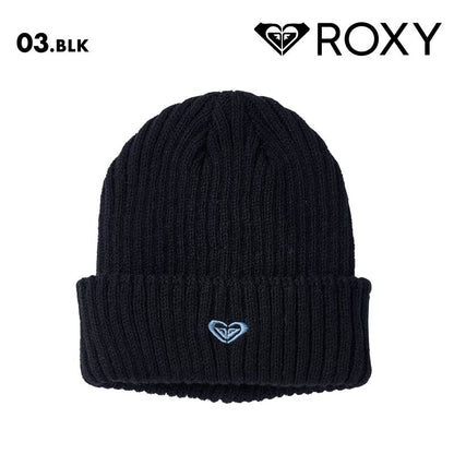 ROXY/ロキシー  ニット帽 MINI MILK COCOA 2024 FALL&WINTER TBE245088 ビーニー ニット帽子 ロゴ 防寒 スノボ スノー かわいい おしゃれ ブランド 冬 ジュニア 子供用 こども用 男の子用 女の子用【メール便発送 24FW-01】