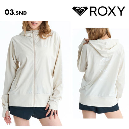 ROXY/ロキシー レディース 長袖 ラッシュガード HISTORICAL LOGO HOODIE 26 SPRING RLY261035 ボード 水着 サーフィン パーカー フーディ フード 海水浴 ビーチ サムホール おしゃれ 女性用【メール便発送 26SS-01】