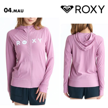 ROXY/ロキシー レディース 長袖 ラッシュガード RASHIE PARKA 26 SPRING RLY265038 ボード 水着 サーフィン パーカー フーディ フード 海水浴 ビーチ サムホール おしゃれ 女性用【メール便発送 26SS-01】