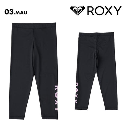 ROXY/ロキシー ジュニア ラッシュガード レギンス MINI BREAK POINT 2025 SPRING JP TLY251112 タイツ ラッシュレギンス 水着 スカート付き シンプル 無地 海水浴 海 サーフィン ビーチ ジュニア 子供用 こども用 男の子用 女の子用【メール便発送 25SS-01】