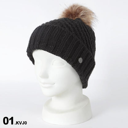 【20周年記念SALE】 4,210円→1,990円 ROXY/ロキシー レディース ニット帽 ERJHA04162 帽子 毛糸 ニットキャップ ビーニー ウォッチキャップ スキー スノーボード スノボ 防寒 女性用