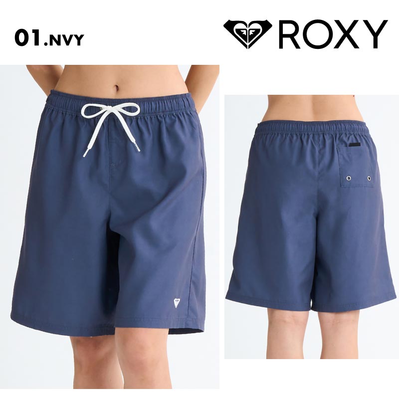 ROXY/ロキシー レディース サーフパンツ EVENING CALM 2025 SPRING JP RBS255016 ボードショーツ 水着 無地 サーフィン プール 海水浴 海 ビーチ 川遊び アウトドア 女性用【メール便発送 25SS-01】