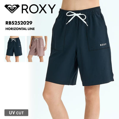 ROXY/ロキシー レディース サーフパンツ HORIZONTAL LINE 2025 SUMMER RBS252029 ボードショーツ サーフトランクス ビーチ 水着 シンプル ロング丈 ブランド 無地 おしゃれ ブランド 女性用【メール便発送 25SS-02】