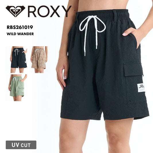 ROXY/ロキシー レディース サーフパンツ WILD WANDER 26 SPRING RBS261019 ボード 水着 サーフィン ハーフパンツ 海水浴 ビーチ ミドル丈 かわいい おしゃれ 正規品 女性用【メール便発送 26SS-01】