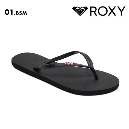 ROXY/ロキシー レディース ビーチサンダル VIVA IV 2025 SPRING FOOT ARSD251663 ビーサン シンプル ロゴ ブランド ビーチ 海 海水浴 サーフィン プール トングサンダル 女性用【メール便発送 25SS-01】