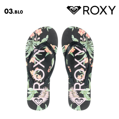 ROXY/ロキシー レディース ビーチサンダル TAHITI VII 2025 SPRING JP ARSD251869 ビーサン おしゃれ ロゴ ブランド ビーチ 海 海水浴 サーフィン プール トングサンダル 女性用【メール便発送 25SS-01】