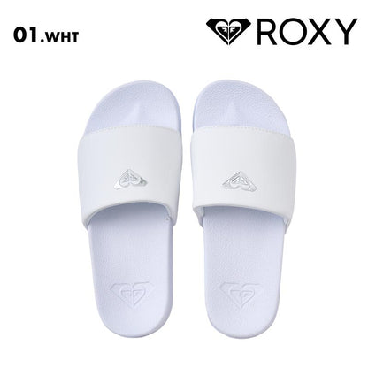 ROXY/ロキシー レディース 厚底 スライドサンダル SLIPPY PLATFORM 2025 SPRING JP RSD251201 ビーサン シンプル ロゴ ブランド ビーチ 海 海水浴 サーフィン プール あつぞこ 女性用