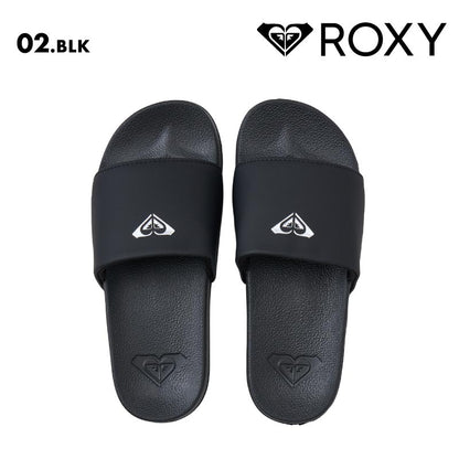 ROXY/ロキシー レディース 厚底 スライドサンダル SLIPPY PLATFORM 2025 SPRING JP RSD251201 ビーサン シンプル ロゴ ブランド ビーチ 海 海水浴 サーフィン プール あつぞこ 女性用