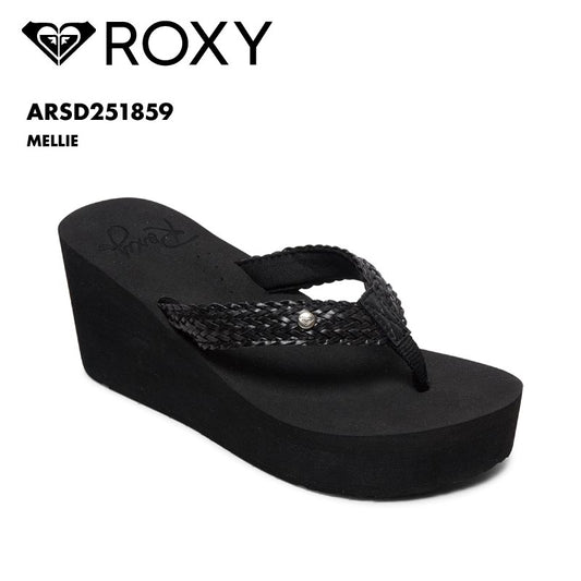 ROXY/ロキシー レディース 厚底 サンダル MELLIE 2025 SPRING JP ARSD251859 ビーサン シンプル ロゴ ブランド ビーチ 海 海水浴 サーフィン プール トングサンダル 女性用