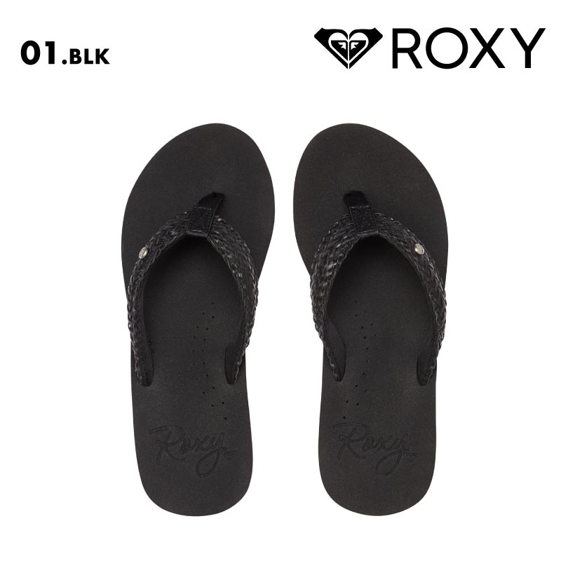 ROXY/ロキシー レディース 厚底 サンダル MELLIE 2025 SPRING JP ARSD251859 ビーサン シンプル ロゴ ブランド ビーチ 海 海水浴 サーフィン プール トングサンダル 女性用