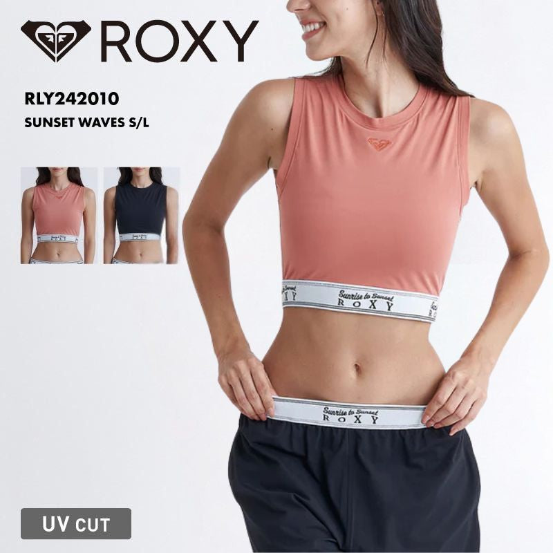 ROXY/ロキシー レディース タンクトップ ラッシュガード SUNSET WAVES